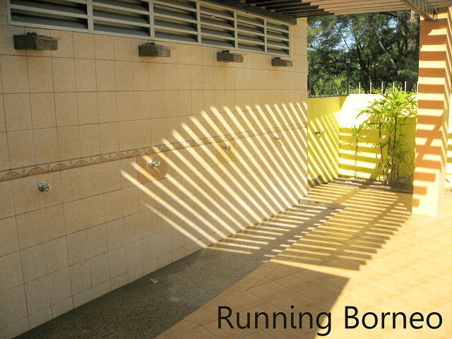 Lorong berbasikal dan jogging Taman Teluk Likas, Kota Kinabalu