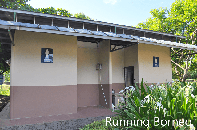 Lorong berbasikal dan jogging Taman Teluk Likas, Kota Kinabalu